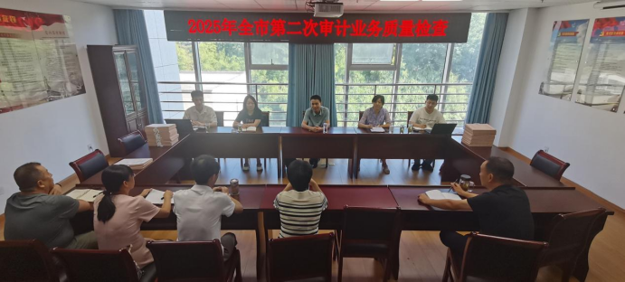 市审计局赴黄山区开展审计业务质量检查