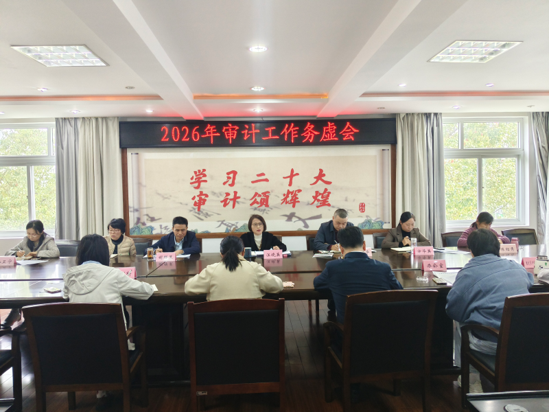 市审计局召开谋划“十五五”审计工作务虚会